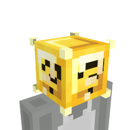 Luckyblock Head Key Art