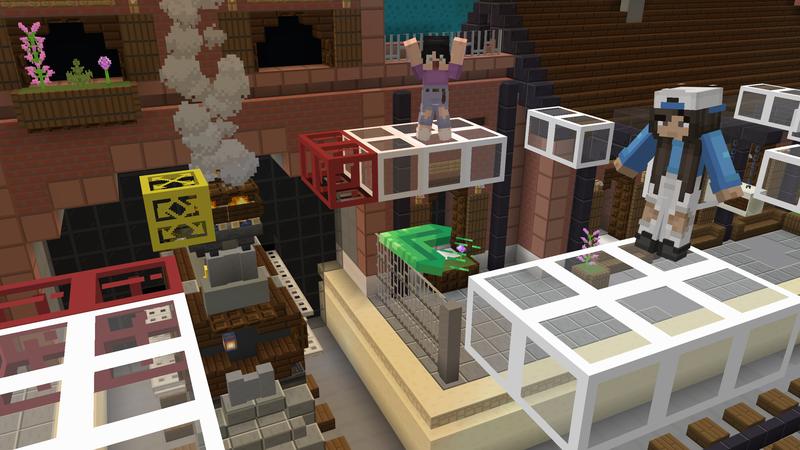 Infinity Moving Blocks Parkour by Cubed Creations