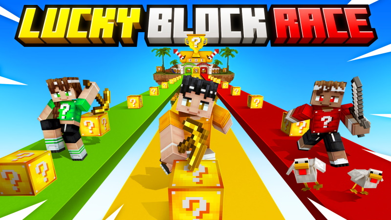 Lucky Block Race Key Art