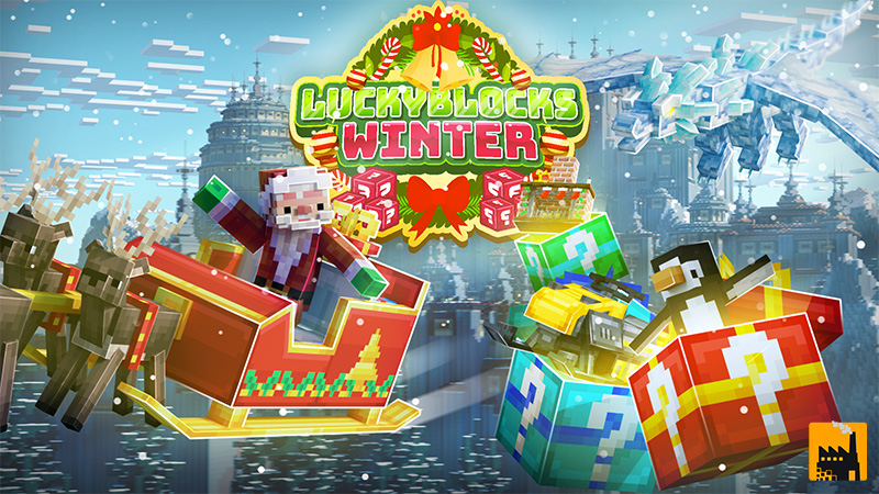 Lucky Blocks: Winter Key Art