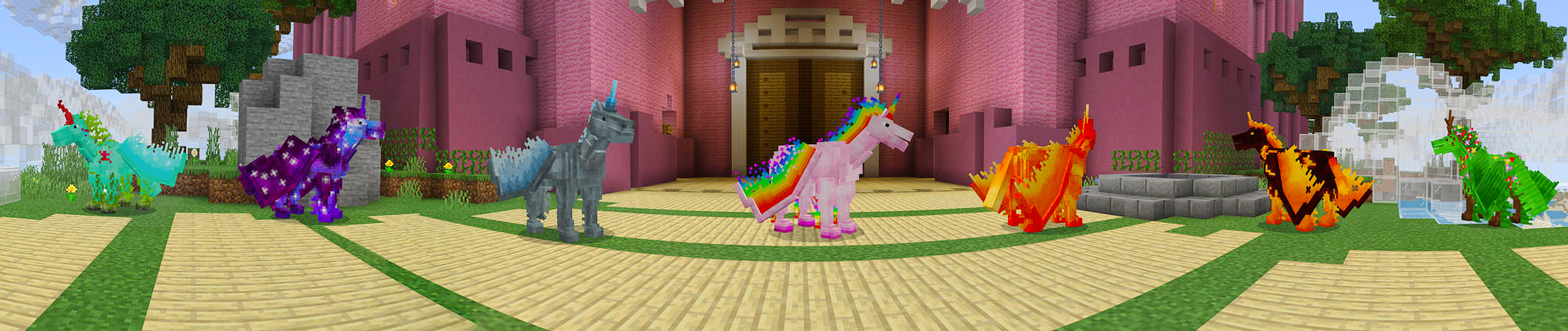 Unicorns panorama