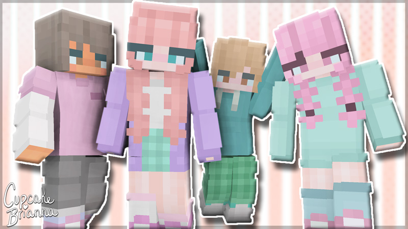 Cute Pastel Skin Pack By Cupcakebrianna Minecraft Skin Pack Minecraft Bedrock Marketplace 0548