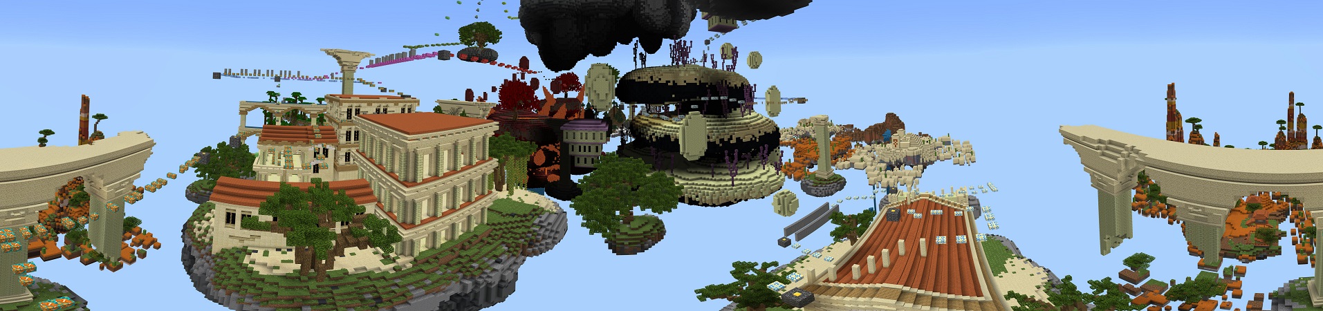 Broken Skyblock Panorama