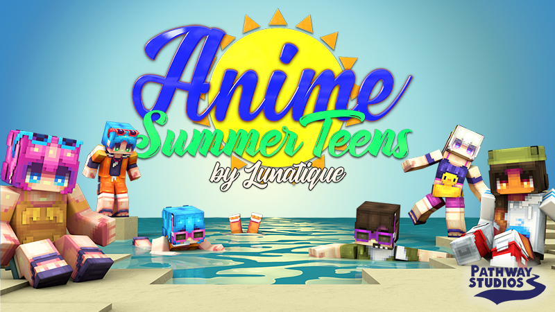 Anime Summer Teens Key Art