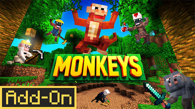 Monkeys! Add-On Key Art