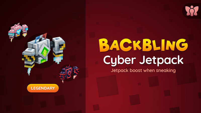 Cyber Jetpack Back Bling Key Art