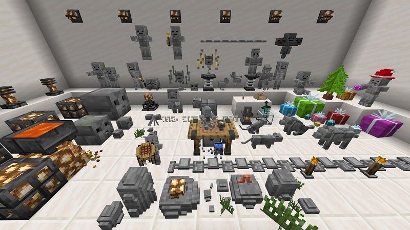 More Blocks Statues Add-On Screenshot #1