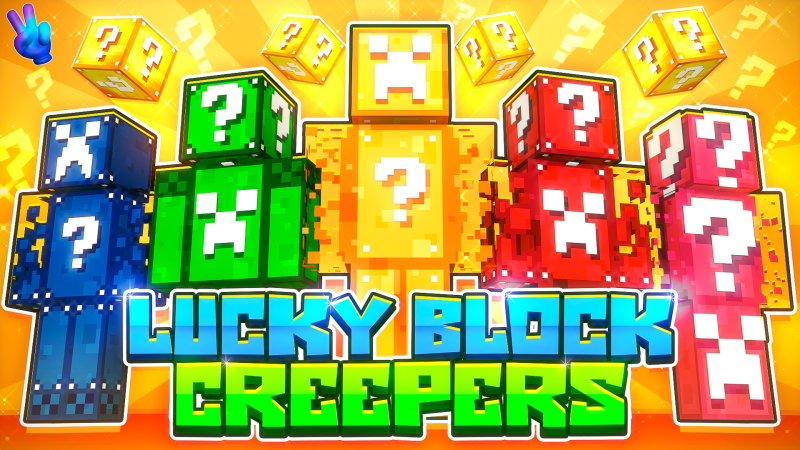 Lucky Block Creepers Key Art