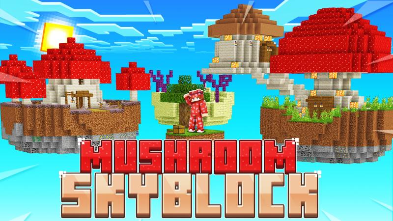 Mushroom Skyblock Key Art