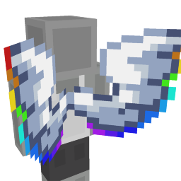 RGB Galaxy Paper Wings