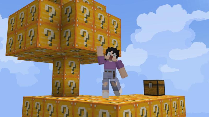 Lucky Block Skyblock by Cubed Creations