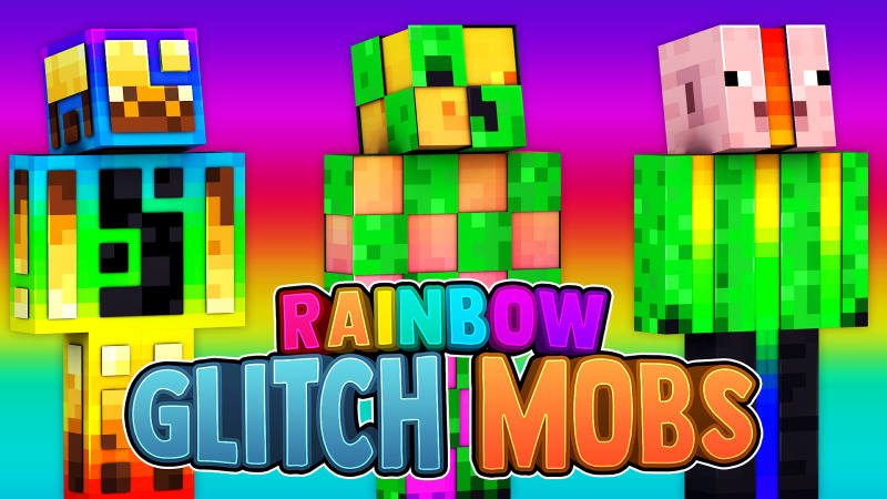 Rainbow Glitch Mobs Key Art