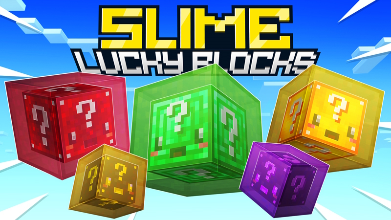 Slime Lucky Blocks Key Art