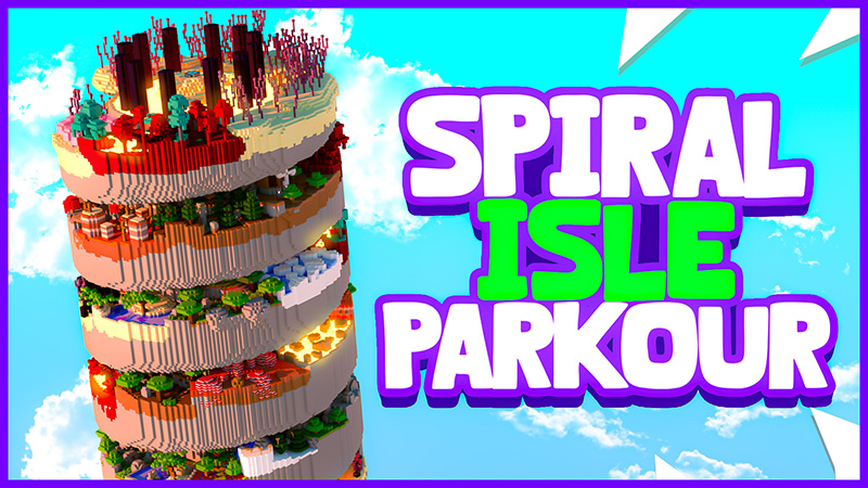 Spiral Isle Parkour Key Art