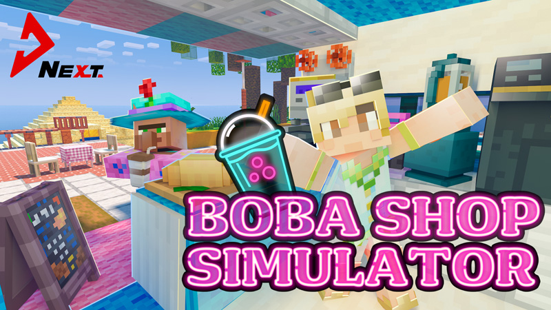 Boba Shop Simulator Key Art