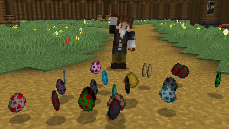 Craftable Spawn Eggs by The Craft Stars