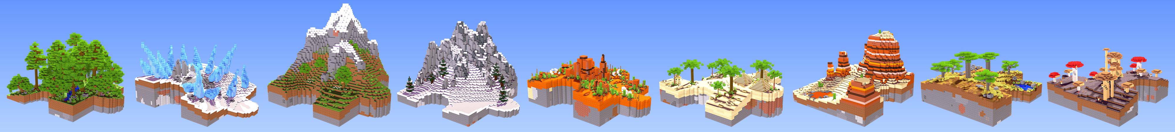 Puzzle Skyblock Panorama