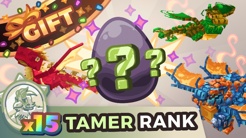 [GIFT] Tamer Rank 15x Key Art