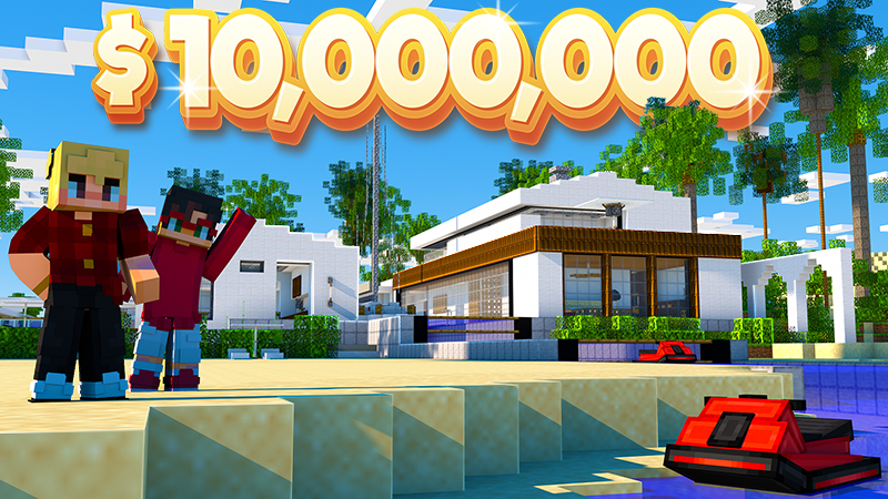 Millionaire Beach Mansion Key Art