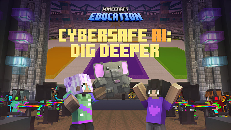 CyberSafe AI: Dig Deeper Key Art