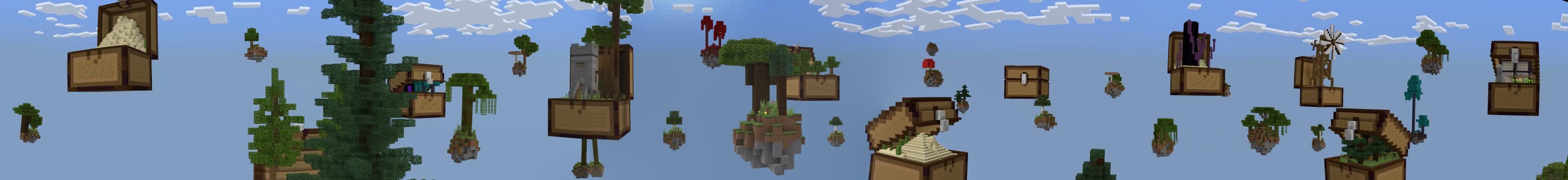 Chest Skyblock Panorama