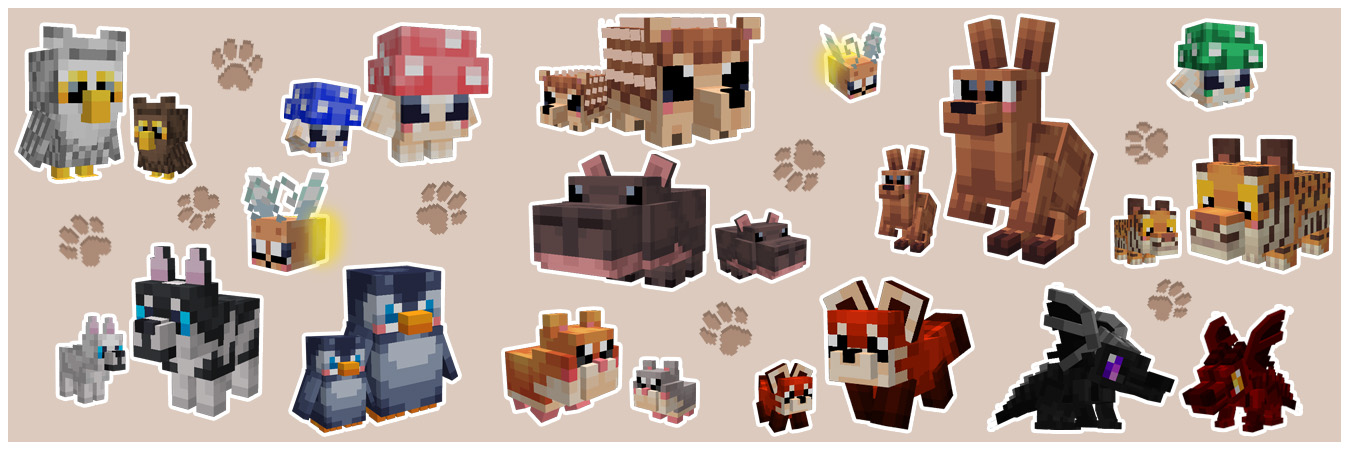Cute Pets Panorama