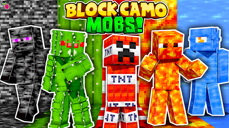 Block Camo Mobs Key Art