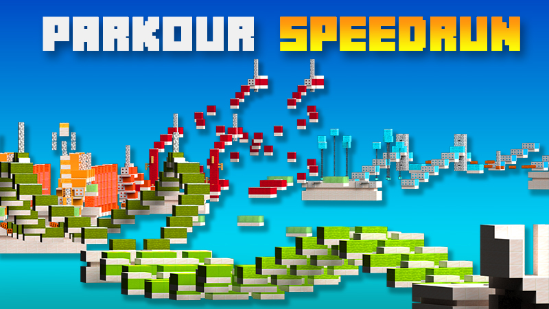 Parkour Speedrun Key Art