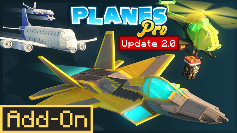 Planes Pro 2.0 Add-On on the Minecraft Marketplace by AriaCreations