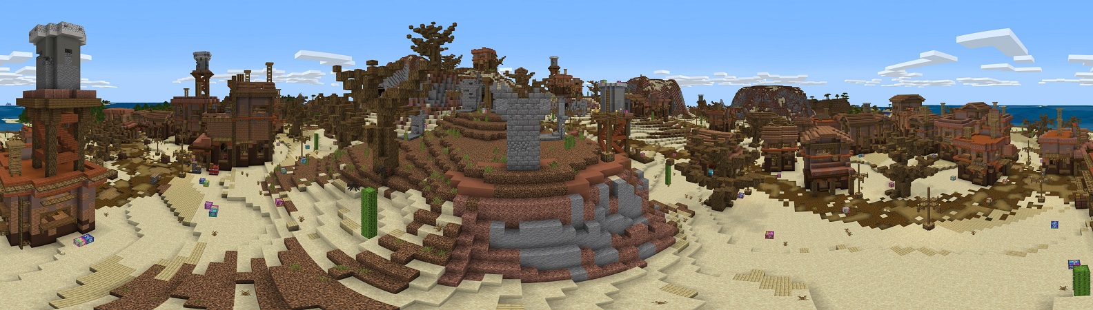 Lucky Blocks Wild West Panorama