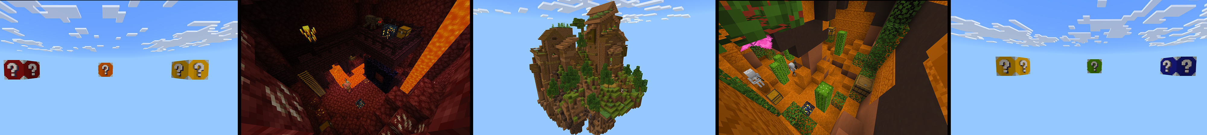 One Block Skyblock Panorama