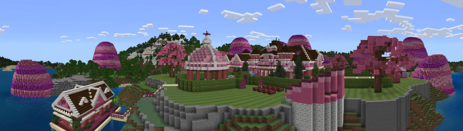Cute Mansion Panorama