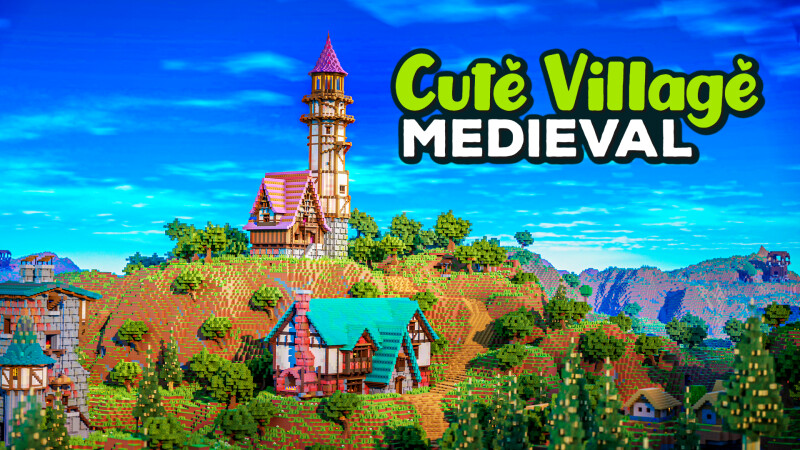 Cute Village Medieval Key Art