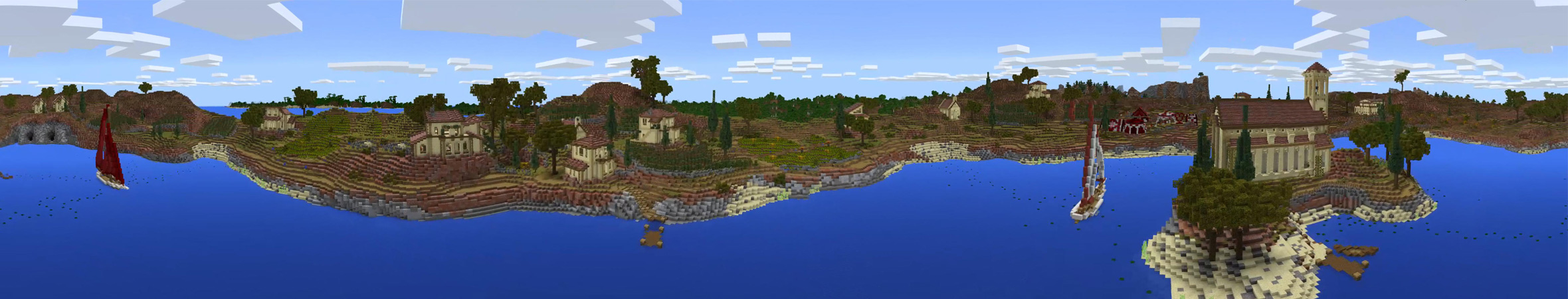 Tranquil Lake panorama