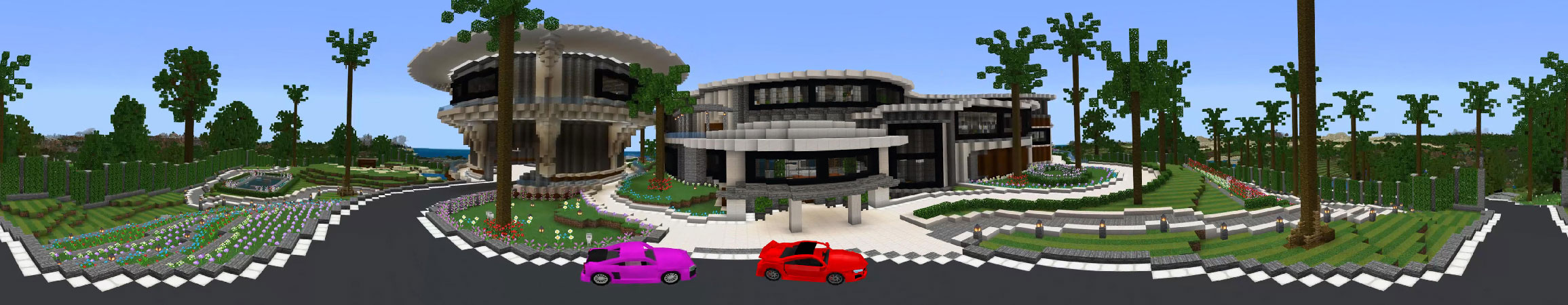 Luxury Mansion Panorama