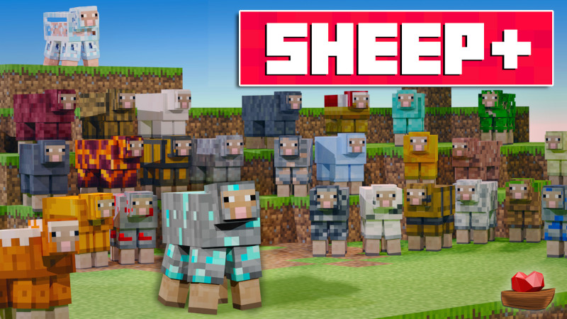 Sheep&plus; on the Minecraft Marketplace by Lifeboat