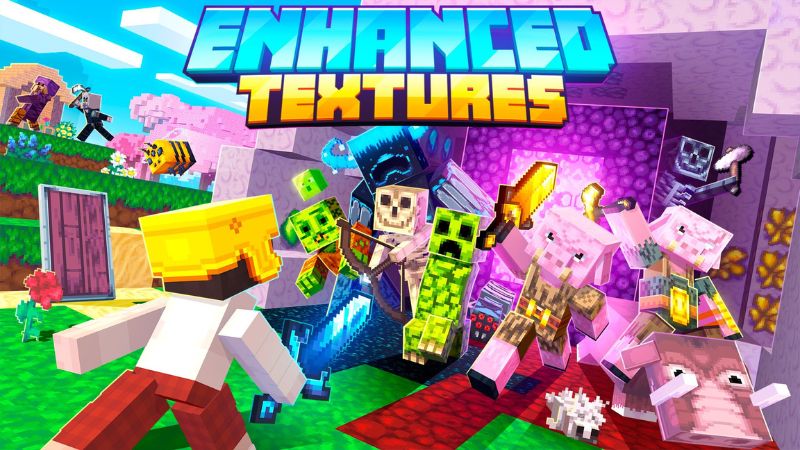 Enhanced Textures Key Art