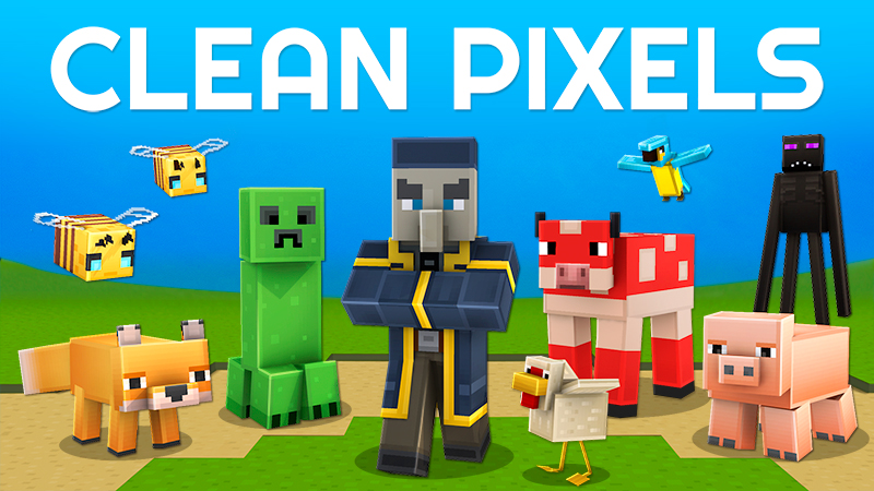 Clean Pixels Key Art