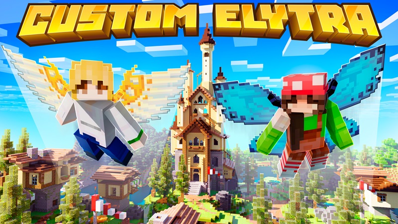 Custom Elytra Key Art