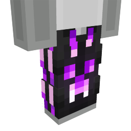 Purple Creeper Black Pants