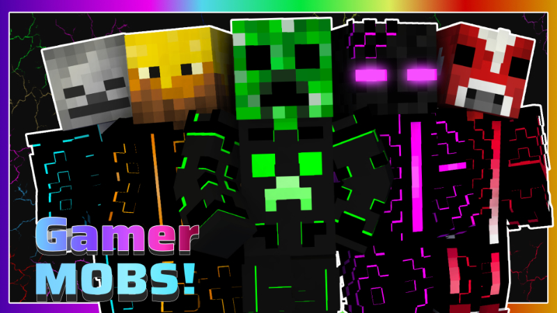 Gamer Mobs! Key Art