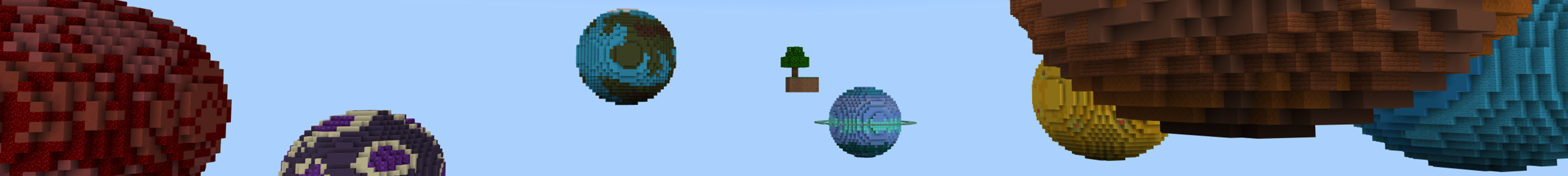 Planets Skyblock Panorama