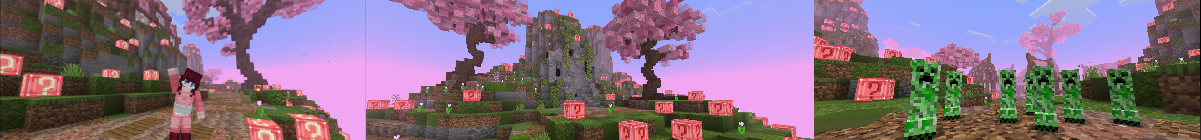 Skyblock Sakura Panorama