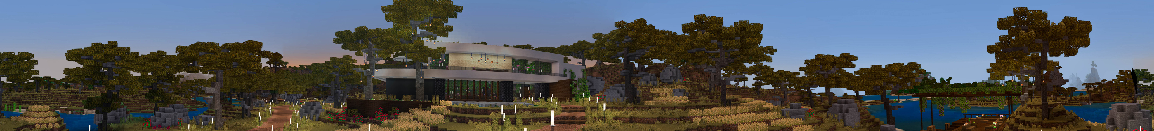 Modern House - Savanna Panorama