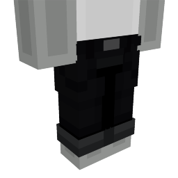 Black Rolled Up Jeans