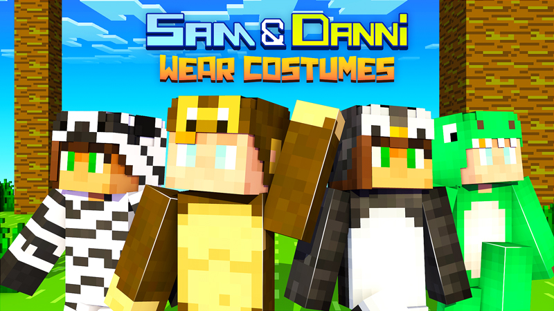 Sam & Danni Wear Costumes Key Art