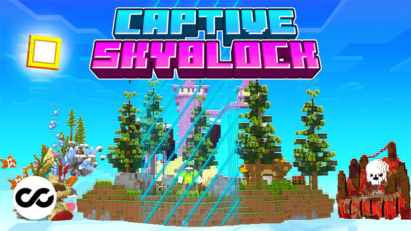 Captive Skyblock Key Art