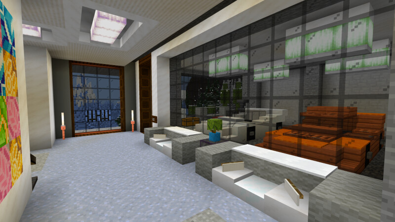 Modern Winter Mansion Screenshot #5