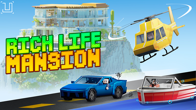 Rich Life Mansion Key Art