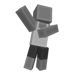 Skeleton Banging Shield on the Minecraft Marketplace by QwertyuiopThePie